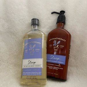 New! Bath and Body Works Aromatherapy sleep set